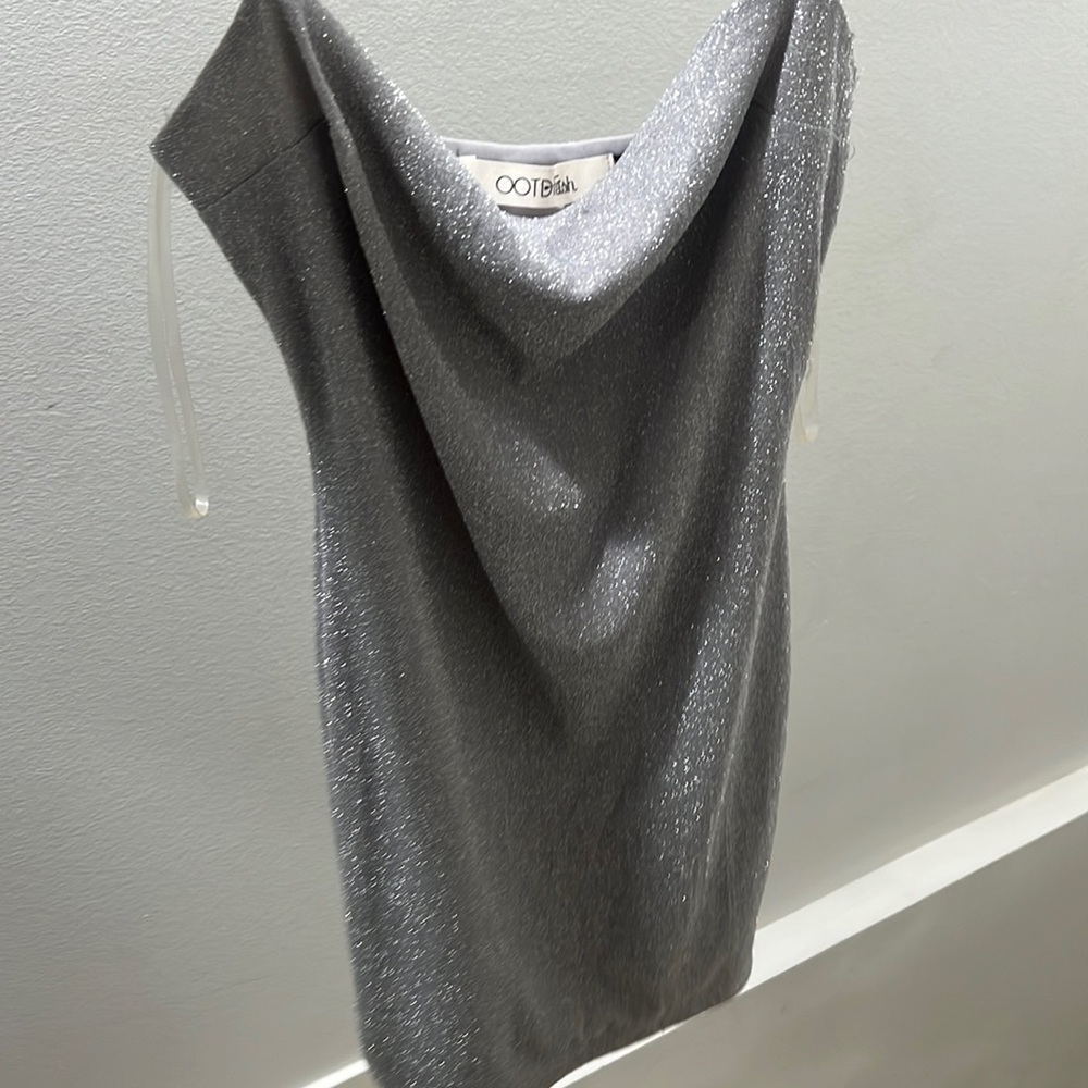 Silver dress great for NYE